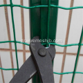 Πράσινο PVC επικαλυμμένο γαλβανισμένο συγκολλημένο πλέγμα καλωδίων